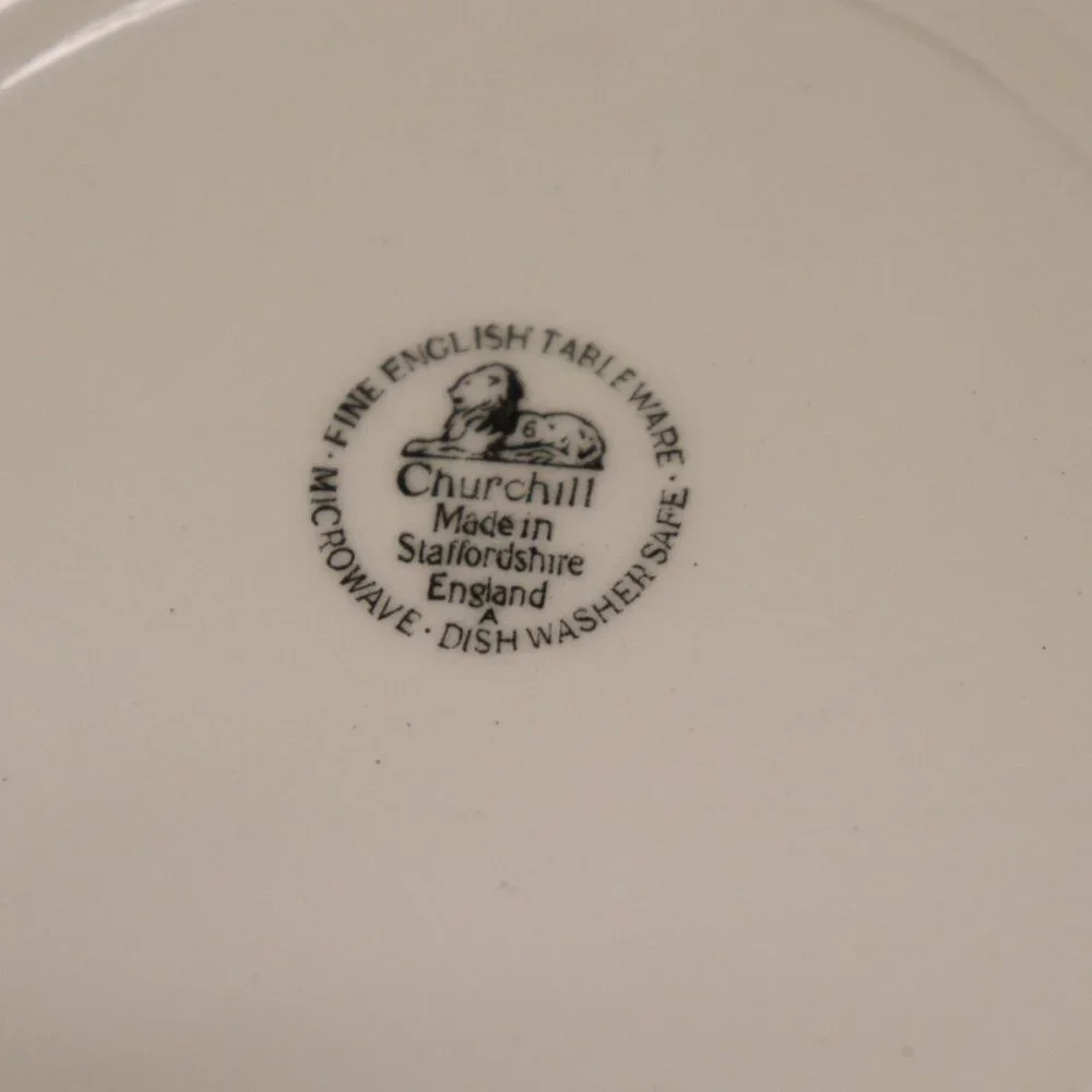 Decorative Dinner Plate made in Statlfordshire England by Churchill